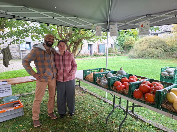 Marché aux courges